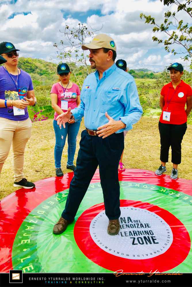 Learning Zone, la Zona de Aprendizaje o Zona Mgica saliendo de la Zona de Confort en la Educacin Experiencial, evitando la Zona de Pnico | Ernesto Yturralde Worldwide Inc.